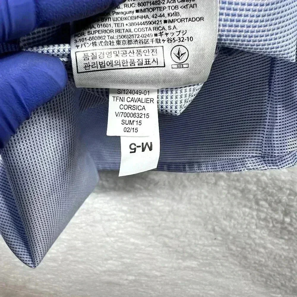 Banana Republic Men's XXL Basic Blue SlimFit Untucked NonIron Grid Pattern Shirt